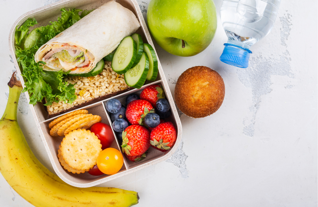 photo of a lunch box