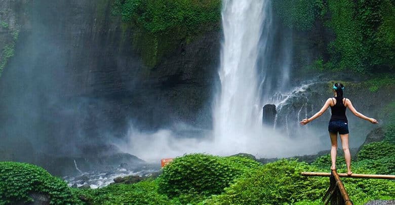 Beautiful Waterfall Around Batu - Malang: Coban Pelangi