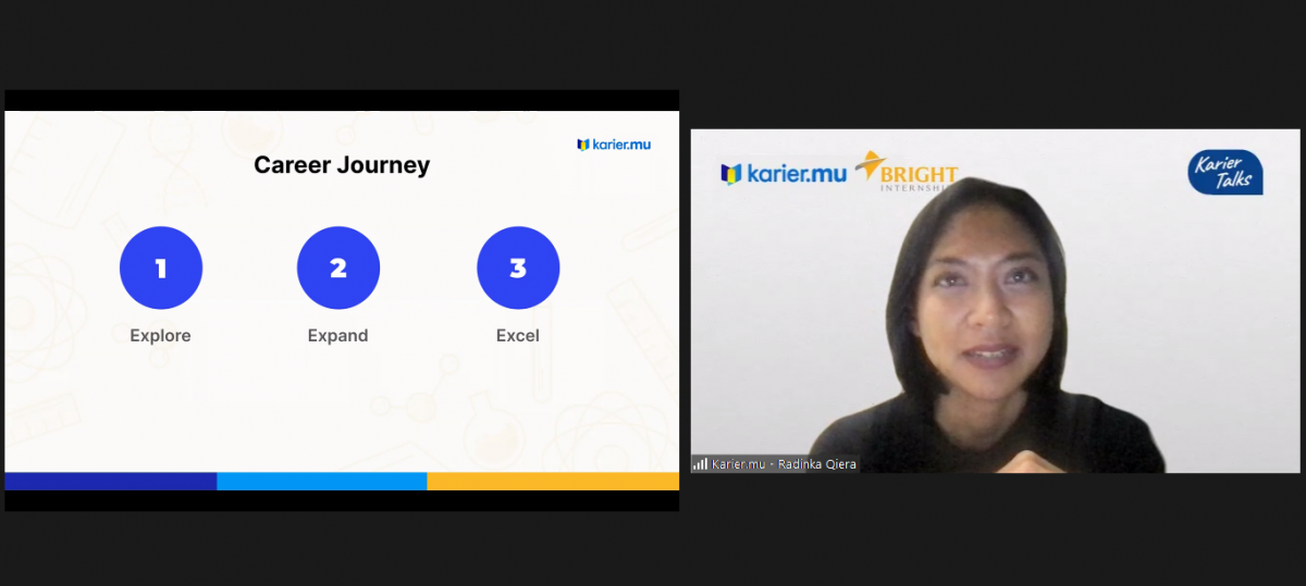 Bright Internships & karier.mu Webinar